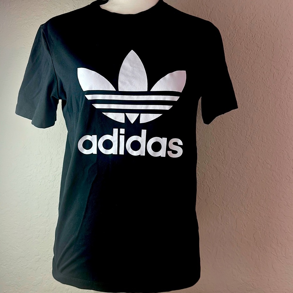 Adidas Black T shirt